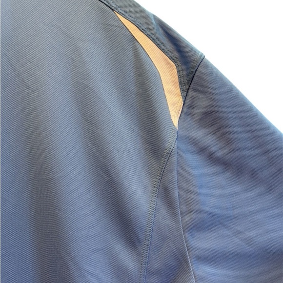 Nike Blue Tour Performance Short Sleeve Dry Fit Golf Polo Size XXL - Picture 5 of 8